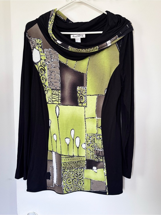 Joseph Ribkoff Tops - Joseph Ribkoff Artistic Cowl Neck Top Size 10